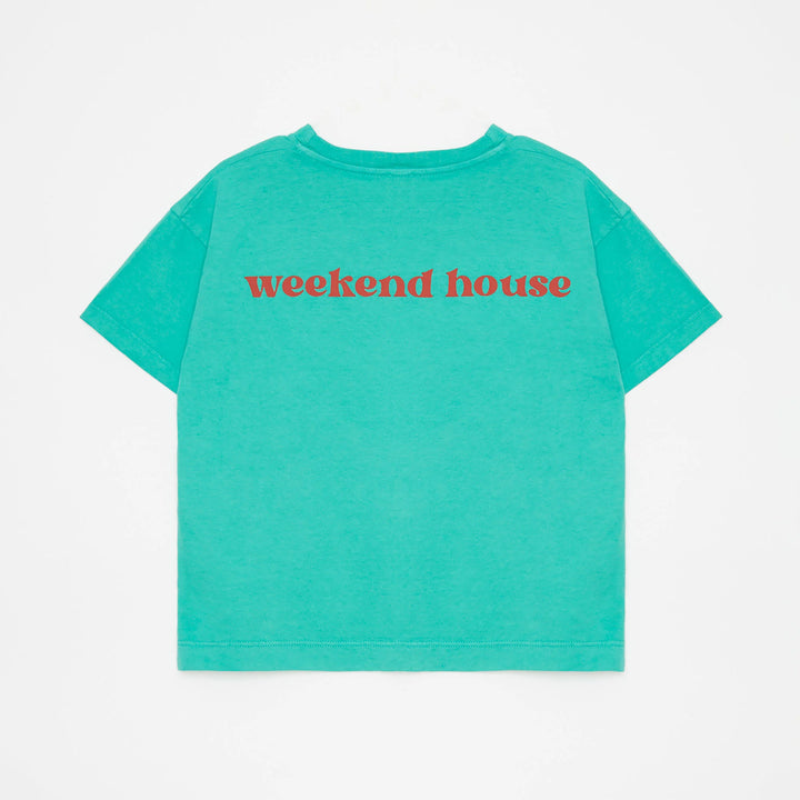 Weekend House Kids Parchis T-shirt (soft green)