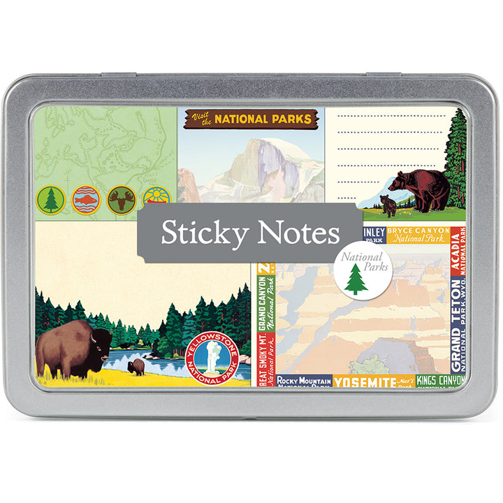 >Cavallini Sticky Notes - National Parks