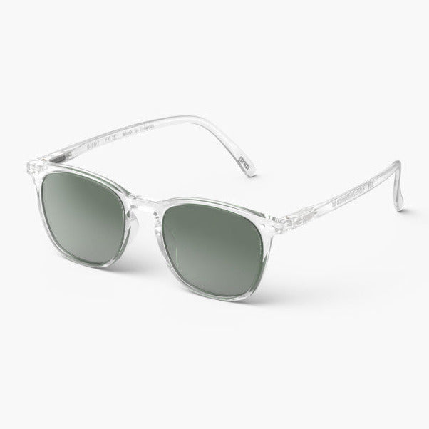 IZIPIZI PARIS Men/Women‘s Polarized Sunglasses in Trapezoidal #E - Crystal