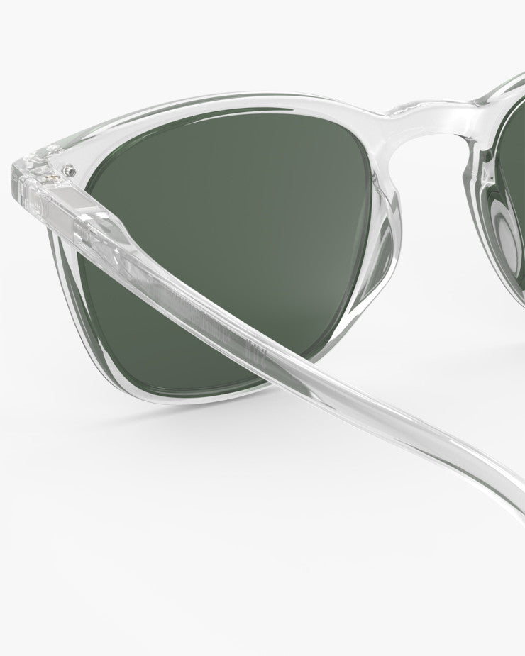 IZIPIZI PARIS Men/Women‘s Polarized Sunglasses in Trapezoidal #E - Crystal
