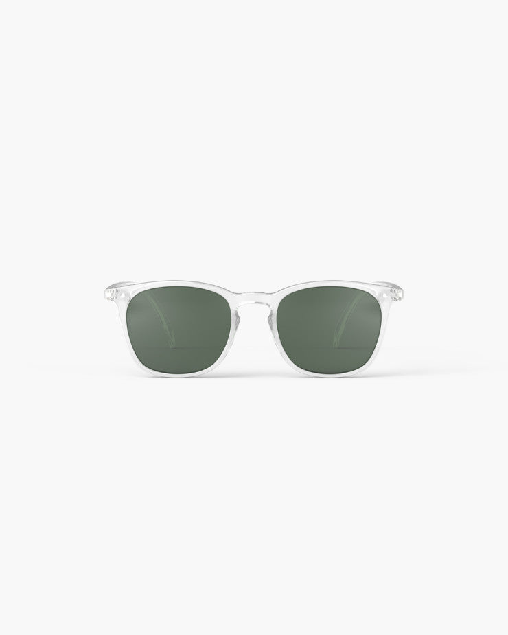 IZIPIZI PARIS Men/Women‘s Polarized Sunglasses in Trapezoidal #E - Crystal