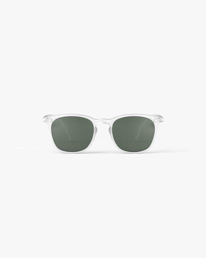 IZIPIZI PARIS Men/Women‘s Polarized Sunglasses in Trapezoidal #E - Crystal