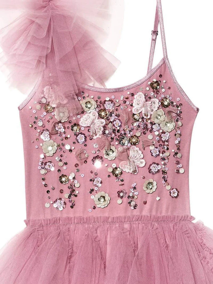 Tutu Du Monde Baby Girl's Embellished Posy Butterfly Dress - Orchid