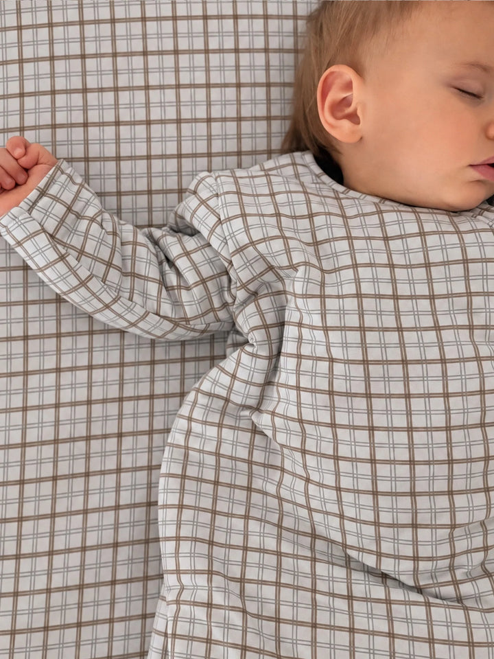 >Gunamuna Baby 1.0 TOG Long Sleeve Sleep Sack - Plaid