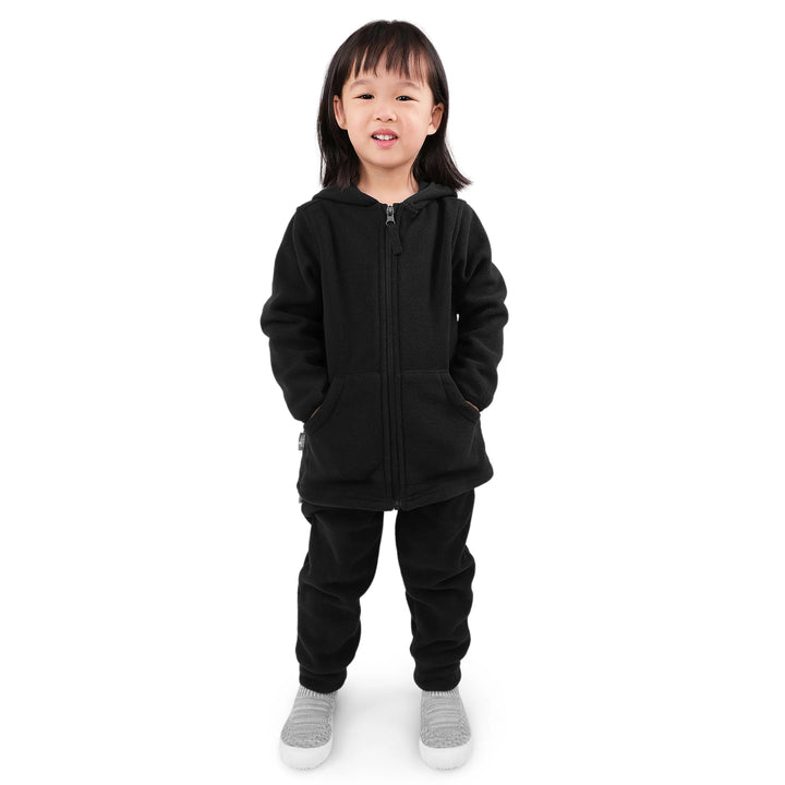 >Jan &amp; Jul Kids Fleece Pants - Black