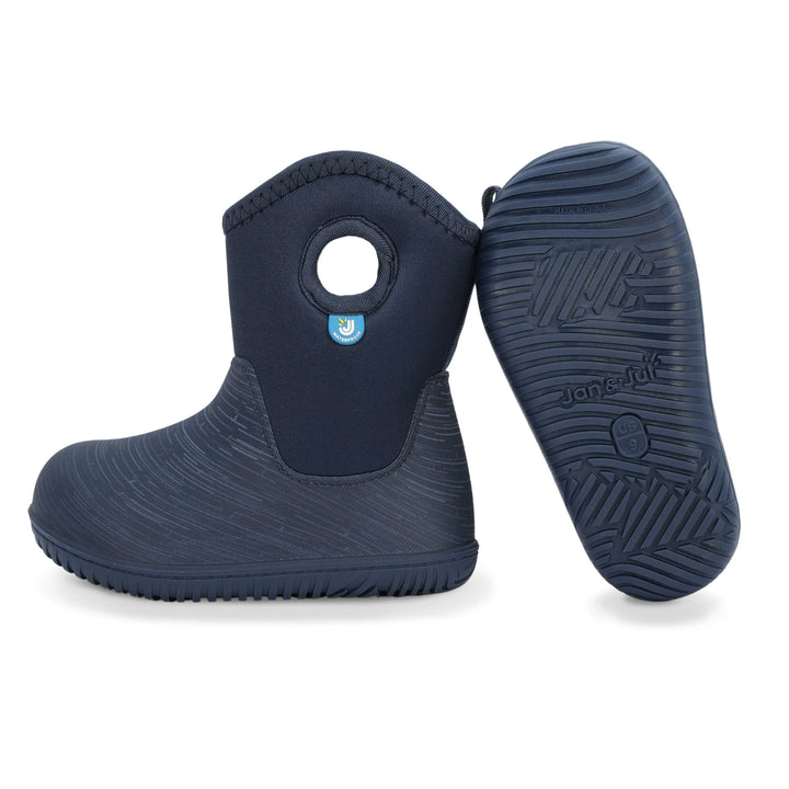 >Jan &amp; Jul Kids Toasty-Dry Lite Winter Waterproof Boots - Dark Navy