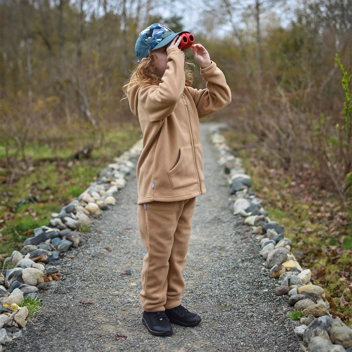 >Jan &amp; Jul Kids Fleece Pants - Soft Brown