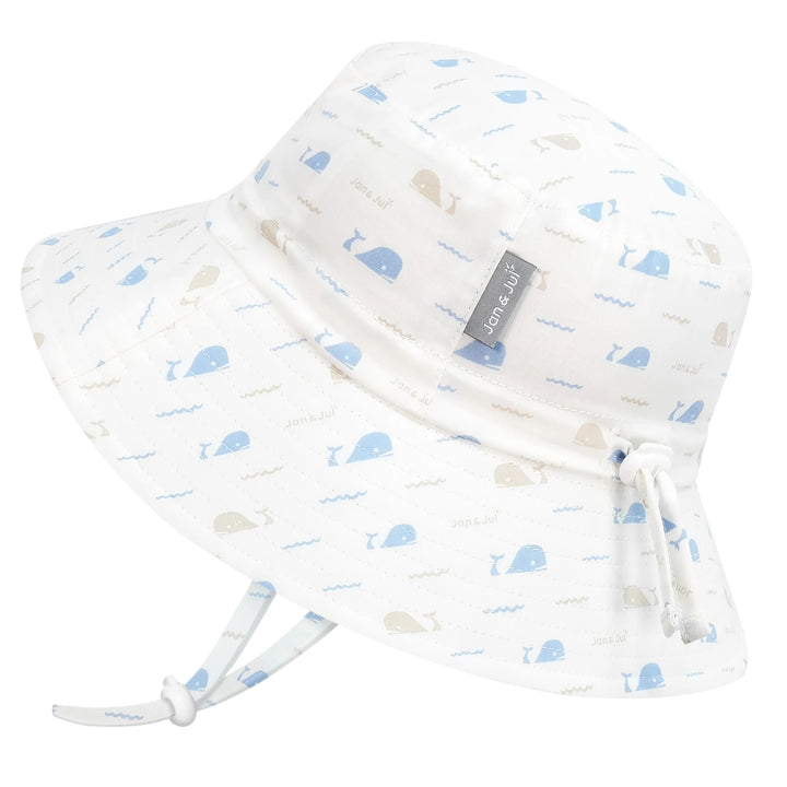 >Jan &amp; Jul Kids Cotton Bucket Hats | Whale Tales