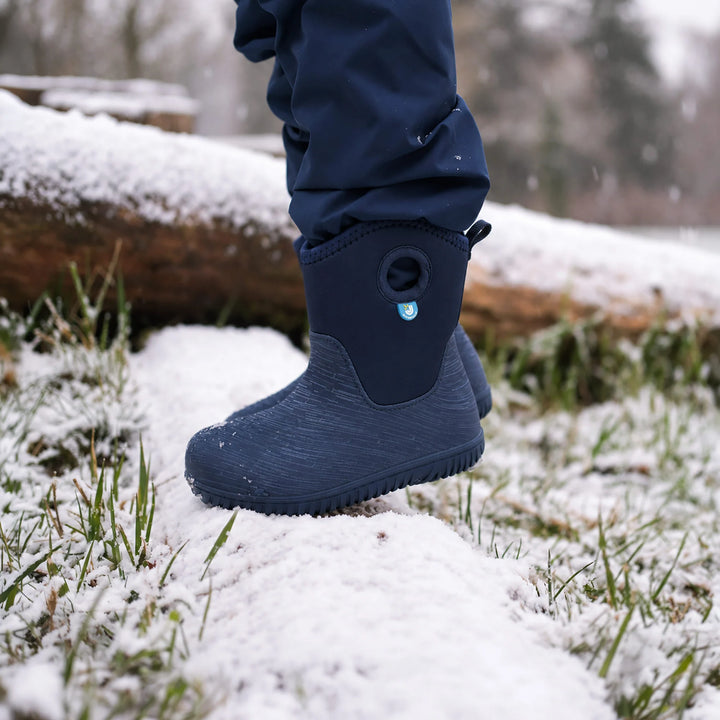 >Jan &amp; Jul Kids Toasty-Dry Lite Winter Waterproof Boots - Dark Navy