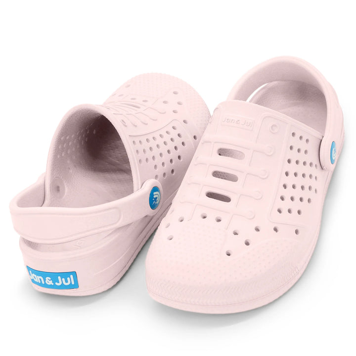 >Jan &amp; Jul Kids SunLite Slip-On Sandals - Soft Pink