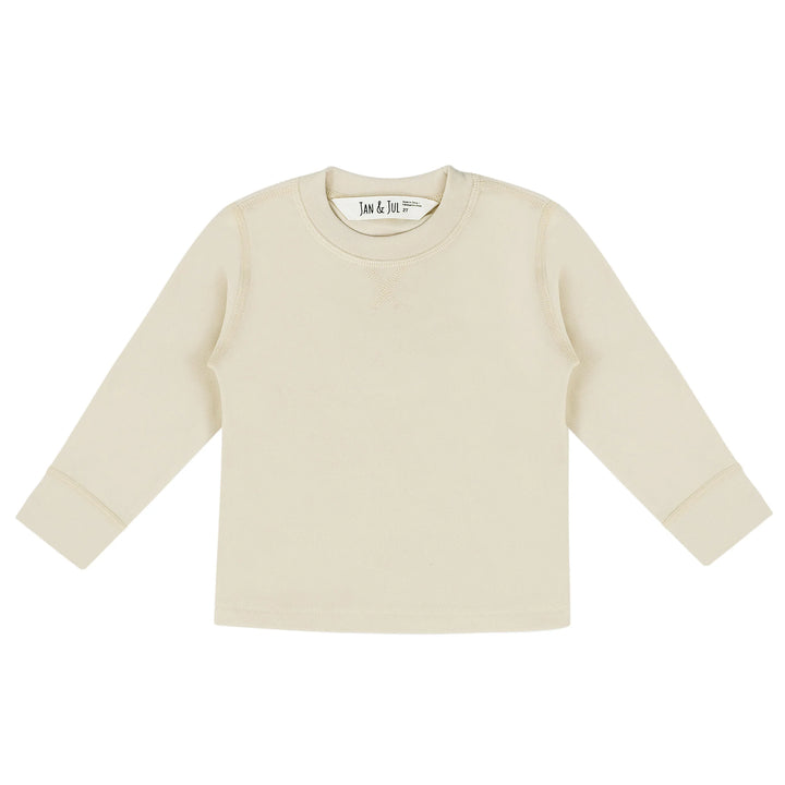 >Jan & Jul Kids Base Layer Tops - Oatmeal