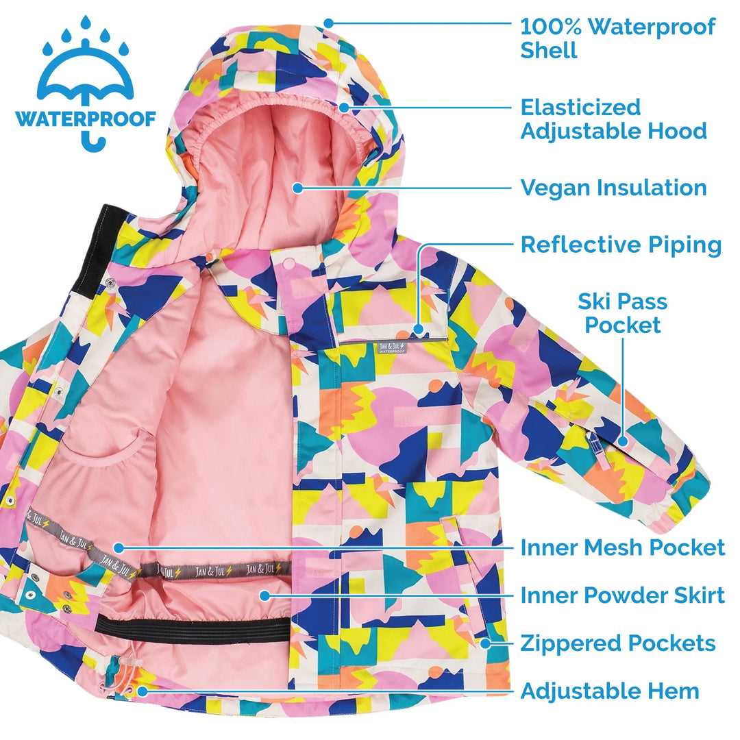 >Jan &amp; Jul Kids Ski Jacket - Winter Sun