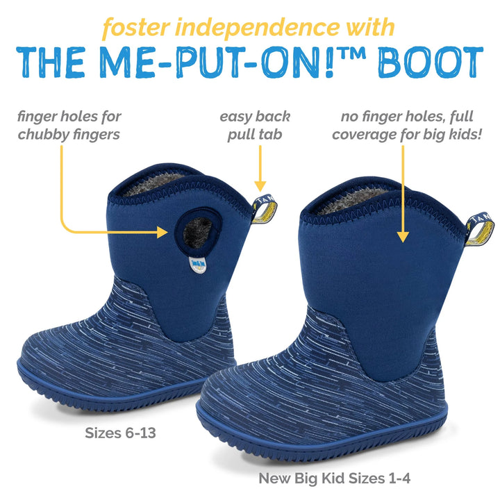 >Jan &amp; Jul Kids Toasty-Dry Lite Winter Boots - Macarons