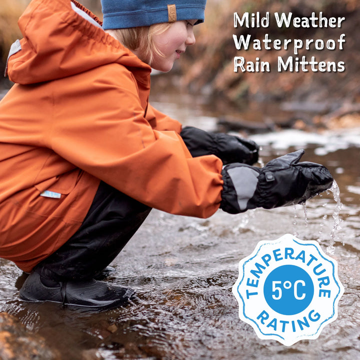 >Jan &amp; Jul Kids Rain Mittens - Polar Pals