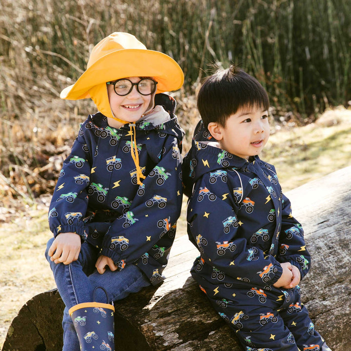 >Jan & Jul Kids Waterproof Rain Hats - Yellow