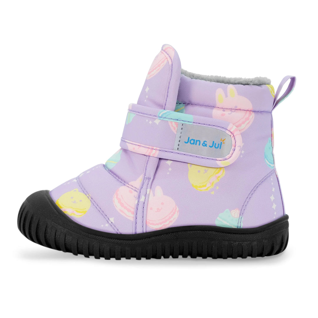 >Jan &amp; Jul Kids Toasty-Dry Insulated Ankle Boots - Macarons