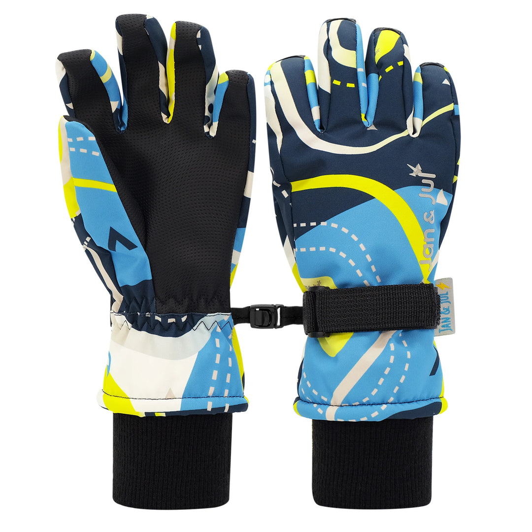 >Jan &amp; Jul Kids Waterproof Snow Gloves - Trailblazers