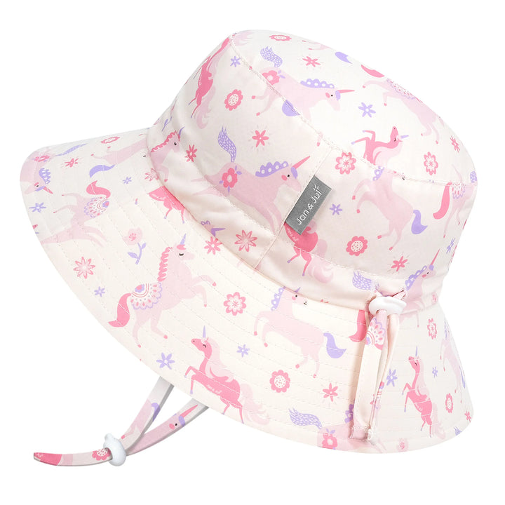 >Jan &amp; Jul Kids Water Repellent Bucket Hats - Unicorn