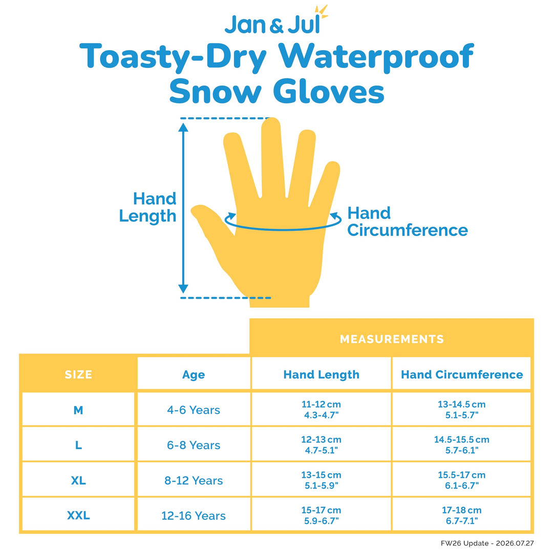 >Jan &amp; Jul Kids Waterproof Snow Gloves - Lavender
