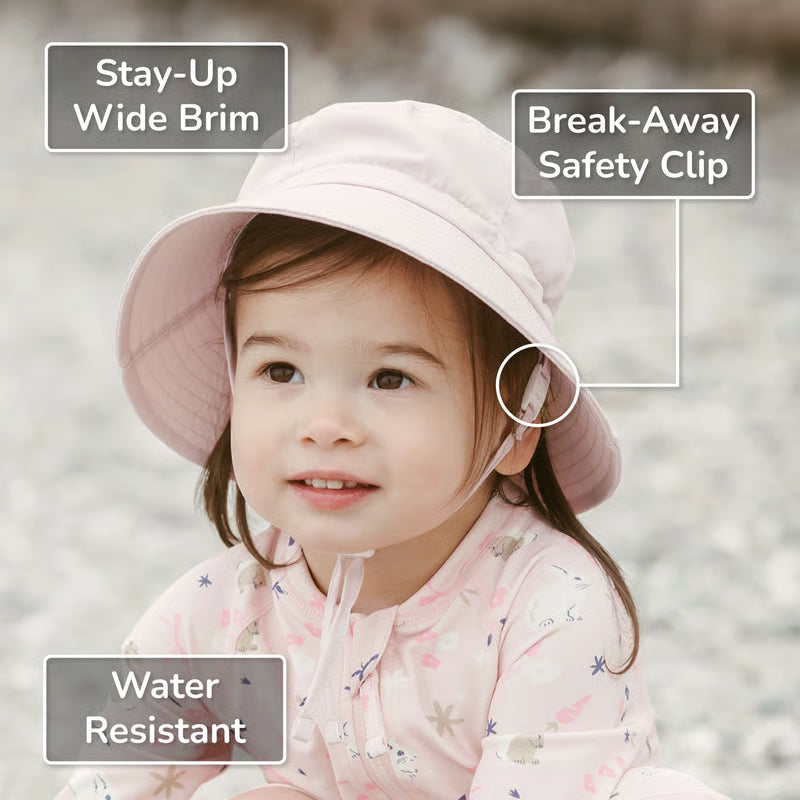 >Jan &amp; Jul Kids Water Repellent Bucket Hats - Unicorn