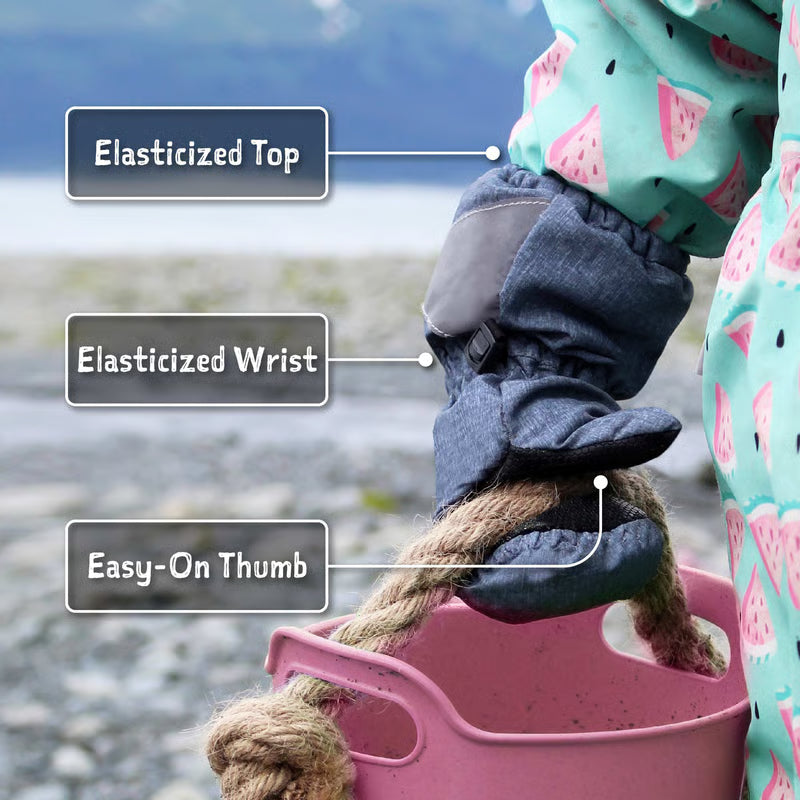 >Jan &amp; Jul Kids Rain Mittens - Polar Pals