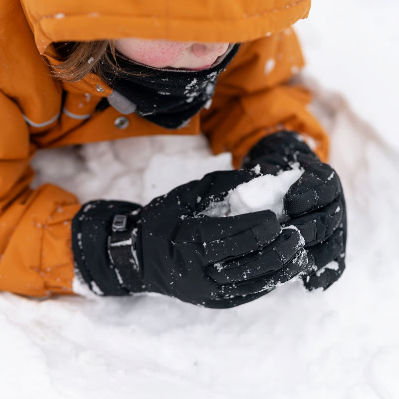 >Jan &amp; Jul Kids Waterproof Snow Gloves - Black