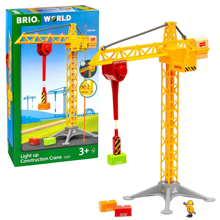 Brio 33835 Light Up Construction Crane