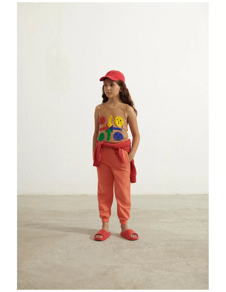 Weekend House Kids Parchis Tank Top - Camel 5-6Y