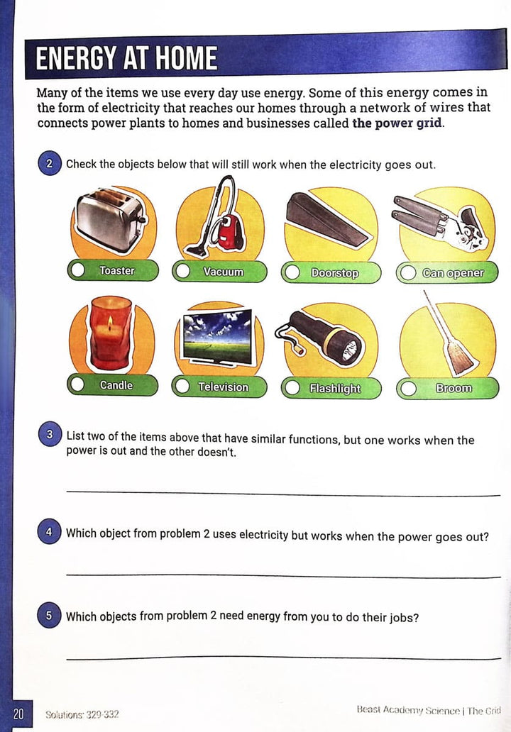 Beast Academy Level 4 Science Books - Ages 9-12