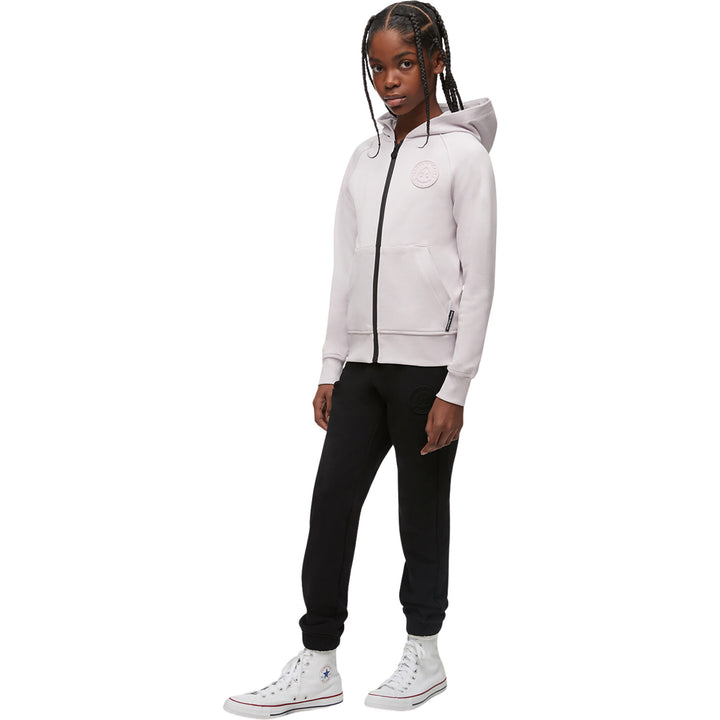 Moose Knuckles Kids Kennedy Zip Hoodie with Integrated Hood - Listy Purple