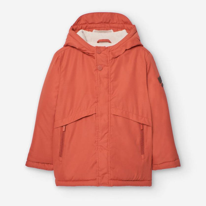 Losan Kids Coat w/ Hood - Orange - 5Y