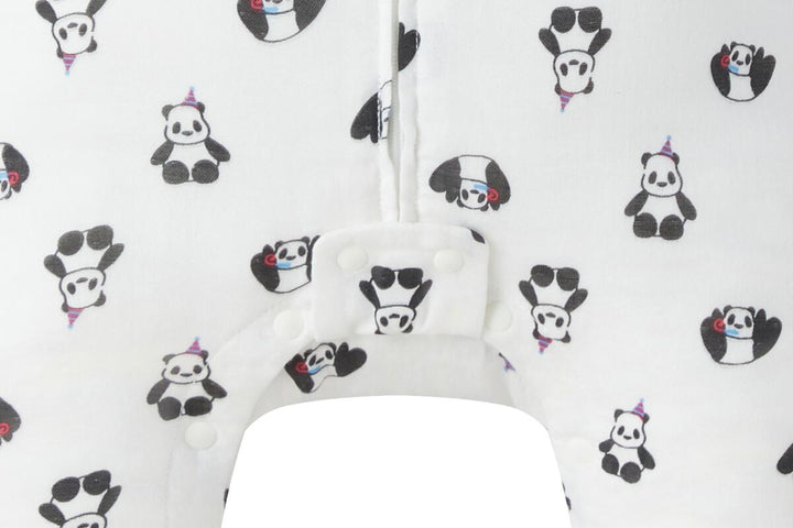 Nest Designs Kids 1.0 TOG Bamboo Long Sleeve Footed Sleep Suit - Panda Party