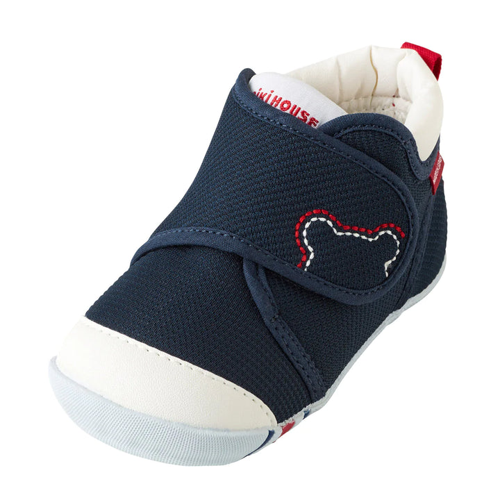 Miki House Kids Baby First Walking Shoes Sneakers [Classic] - Navy Blue