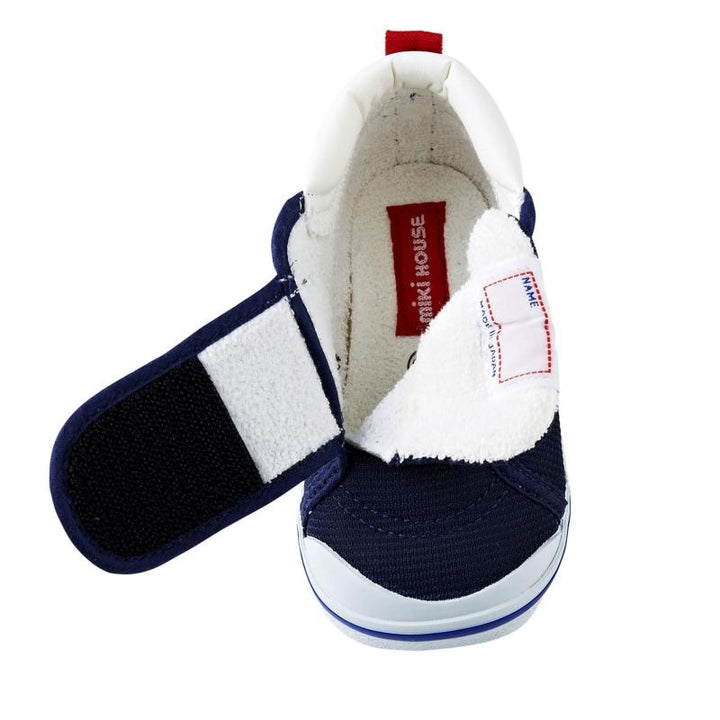 Miki House Kids Baby Second Walking Shoes Sneakers [Classic] - Navy