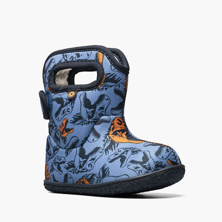 Bogs Kids Snow Boots COOL DINOS in Blue