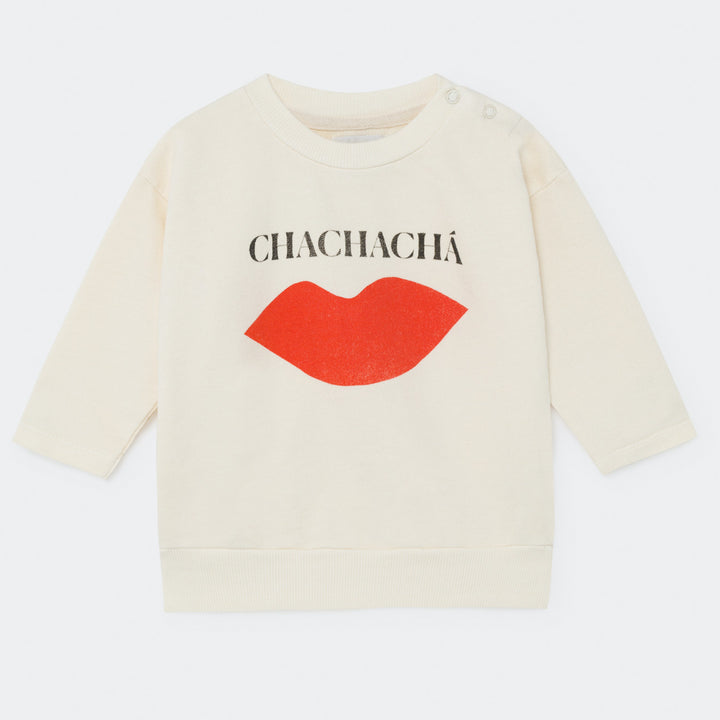 BOBO CHOSES Kids Baby Chachacha Kiss Sweatshirt
