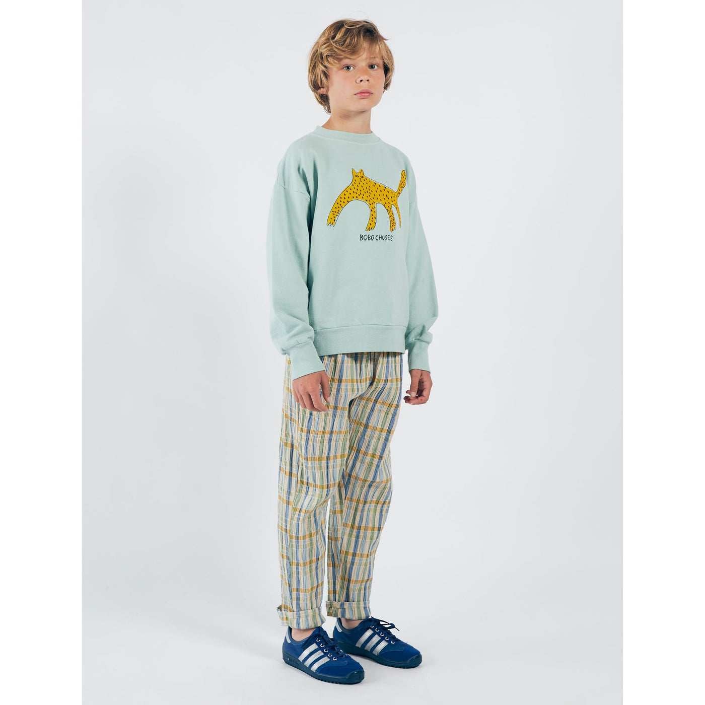BOBO CHOSES Kids Leopard Sweatshirt