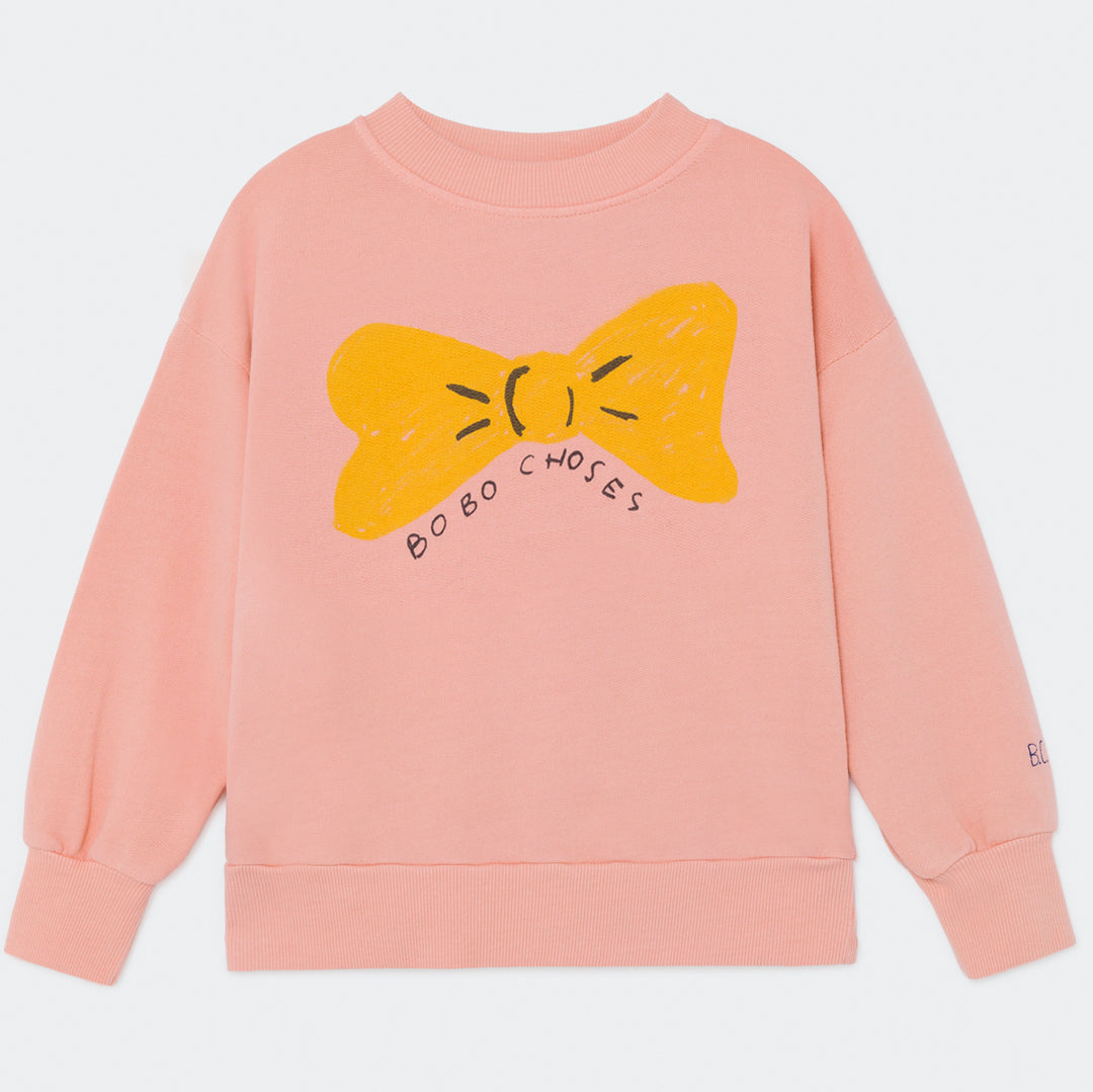 BOBO CHOSES Kids Bow Sweatshirt