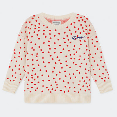 BOBO CHOSES Kids Dots Knitted Jumper