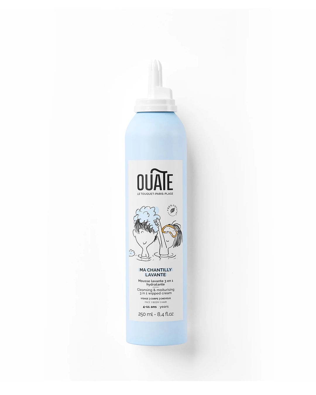 OUATE Boys/Girls My Cleansing Whipped Cream 3-in-1 Cleansing Foam