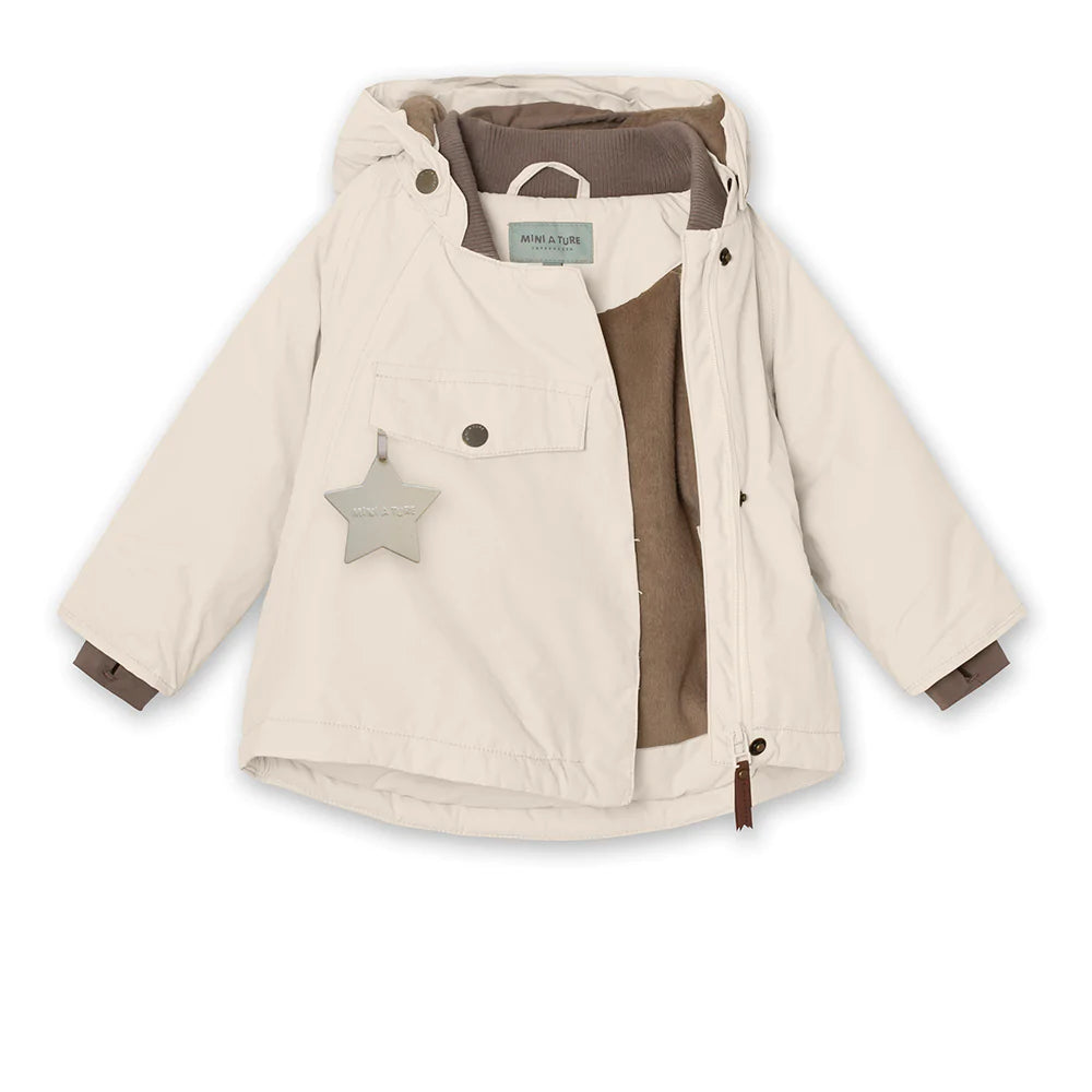 MINI A TURE Kids WANG Winter Jacket in Angora Cream