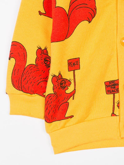 Mini Rodini Kisd Squirrel Cardigan