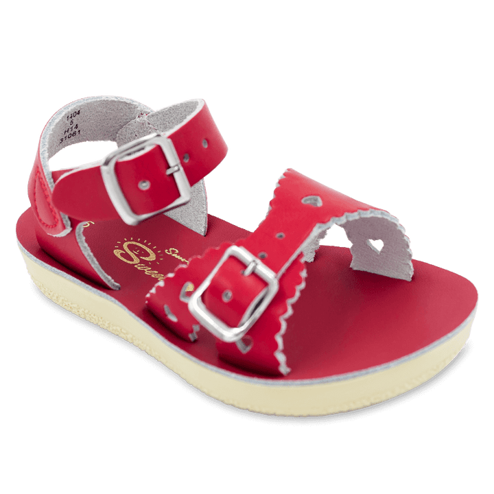 Salt Water by Hoy Kids Shoes Sun-San - Sweetheart Sandal in Shiny Pink