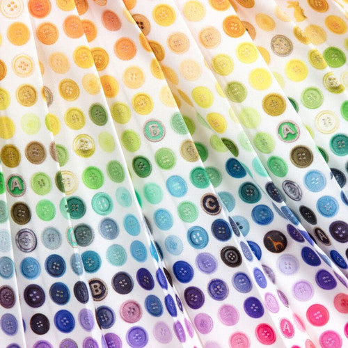 Paul Smith Junior Girls Ramona Button Printed Pleated Skirt 5L27042 92