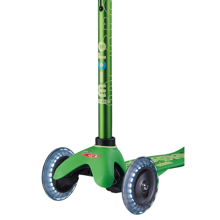 Micro Kids Mini Deluxe Led Scooter - Green/Blue [Ages 2-5]