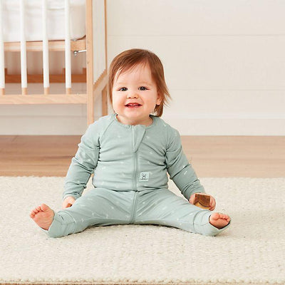 ergoPouch TOG 0.2 Pajamas (Layers) Long Sleeve Romper - SAGE