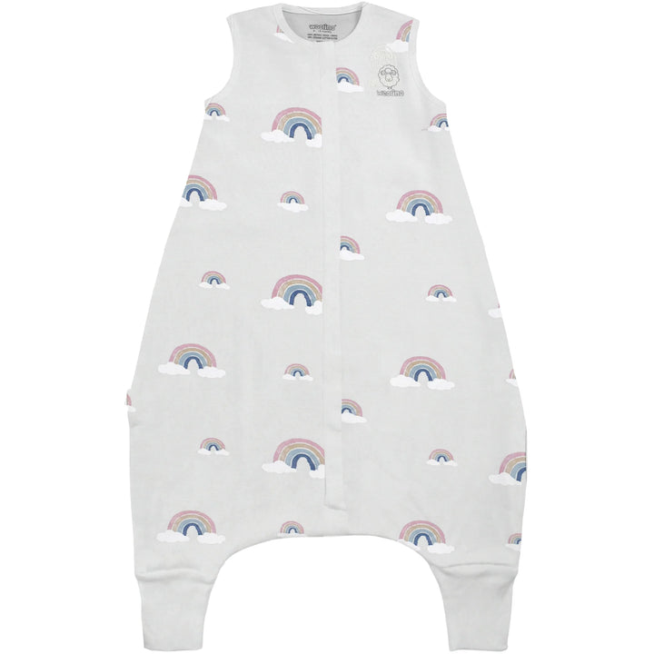 >Woolino Merino Wool 4 Season Baby Sleep Bag with FEET opening - Rainbow