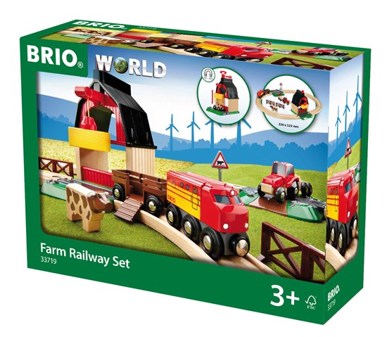 >BRIO Farm Railway Set 33719