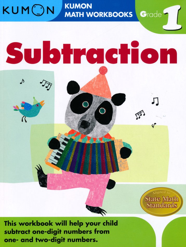 >KUMON Grade 1 Subtraction Age 6-8