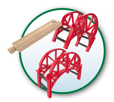 >BRIO 33887 Lift & Load Warehouse Set 3+